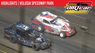 Super DIRTcar Series Big Block Modifieds Volusia Speedway Park February 16 2022  HIGHLIGHTS [upl. by Nnaarat507]