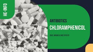 chloramphenicol  Uses Dosage Side Effects amp Mechanism  Chloromycetin [upl. by Nehemiah785]