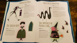 ASMR Atlas of Monsters amp Ghosts a spooky read [upl. by Nossila760]