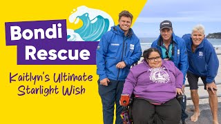 Bondi Rescue Turns Kaitlyns Starlight Wish Into Reality [upl. by Yur46]