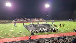 Clarksburg High School Marching Band at MMBA Western Regionals at Linganore on 102624 [upl. by Mahgirb606]