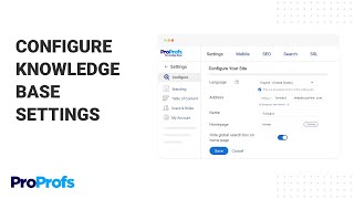 How to Configure Your Knowledge Base Settings [upl. by Ennaylime969]