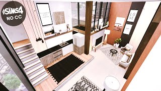 SPLIT LEVEL APARTMENT  Medina Studios 910 No CC Sims 4 Stop Motion [upl. by Nyleve225]