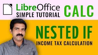 LibreOffice Calc  Nested If Income Tax [upl. by Richmal]