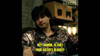 El Chapo amp Ramón Arellano Félix Drop Insults At Each Other 😂  Narcos Mexico shorts [upl. by Vasilek746]