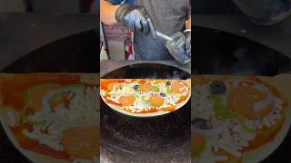 pizza crepe  Korean street food streetfood [upl. by Asirrak982]