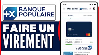 Comment Faire Un Virement Banque Populaire  Faire Un Virement Instantané Banque Populaire 2024 [upl. by Florance]