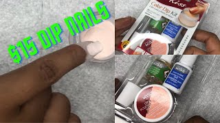 KISS DIP Powder KIT  DIY Nails For Under 15 [upl. by Nuhs]