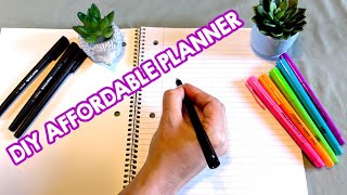 150 For A Planner For The Year  How to make Your Own Planner [upl. by Yttam88]