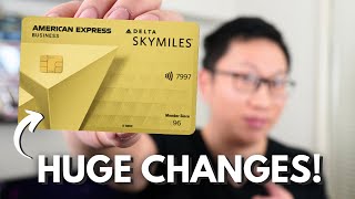 Amex Delta SkyMiles Gold Business Revamp Good Or Bad [upl. by Meredi]