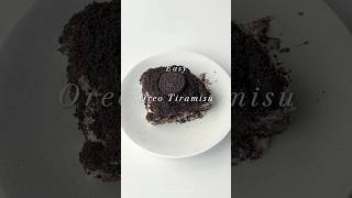 EASY OREO TIRAMISU ☕️ ทิรามิสุหลีกไป โอริโอ้มิสุจะเดิน บอกเลยอร่อยฉ่ำ x100 tiramisu oreocake [upl. by Roosevelt]