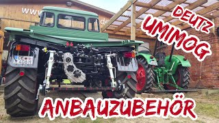 Anbauzubehör am Unimog  Deutz  Was konnte man alles bestellen  Ich zeige es euch ikl Funktion [upl. by Oranneg284]