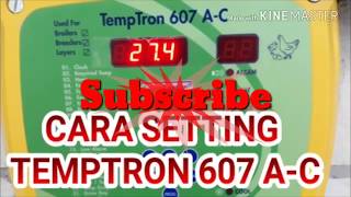 Cara setting TempTron 607 AC [upl. by Adnil632]