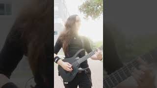 SPIRITBOX  HOLY ROLLER  COVER SHORT VERSION guitarspirit metalmusic metal [upl. by Ecirtam]