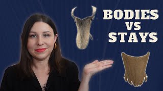 Dress Historian explains the difference between Bodies and Stays  16th and 17thCentury ‘Corsetry’ [upl. by Yedorb]