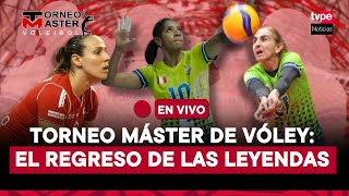 Torneo Máster de Vóley El regreso de las Leyendas en Lima con las estrellas olímpicas y mundiales [upl. by Bevash]