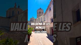 ⭐️ VALLBONA de les MONGES en LLEIDA shorts romancito viajes catalunya españa monasterio [upl. by Bobette]