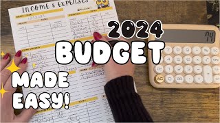 Beginners Guide To Budgeting  Step By Step Tutorial 2025 Setup For You [upl. by Moulden]