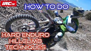 How To Do Hard Enduro Hillclimb Techniques [upl. by Eilyac]