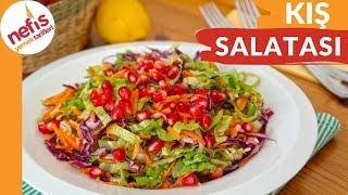 SEVMEYENİ YOK Klasik Kış Salatası Tarifi [upl. by Atinrahc478]