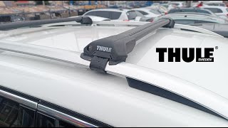 Roof rack system Thule WingBar Edge VW Touareg [upl. by Arua]