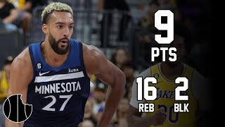 Rudy Gobert Highlights  Heat vs Timberwolves  18th Dec 2023 [upl. by Luebke]