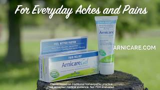 For Everyday Aches amp Pains Use Arnicare Gel [upl. by Elise]