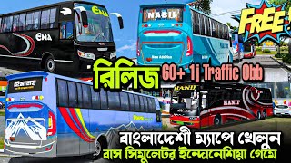 Release Bangladeshi 60 1j Traffic Obb For Bus Simulator Indonesia V432  How To Setup Bd Map Obb [upl. by Eissim]