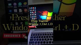 Shortcut to Create Virtual Desktop in Seconds🔥 shorts viral windows [upl. by Zanas840]