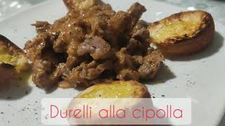 Durelli di pollo alla cipolla [upl. by Riccardo]