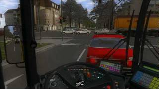 Omsi map Teltow 3 BVG Buslinie X10 TeltowBerlinflv [upl. by Rebel]