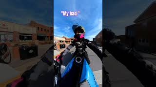 Red Light Green Light 🚦 BikerGirl Motorcycle Suzuki Gsx8s BikeLife MotoVlog Biker [upl. by Unity]