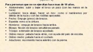 Plan de entrenamiento para la mejora de la condición física [upl. by Ihdin]