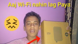 Today not WiFi set Aaj WiFi nahi lag Paya 😭 [upl. by Norrat]