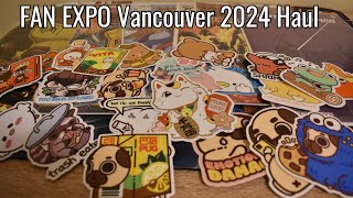 FAN EXPO Vancouver 2024 Haul [upl. by Derreg]