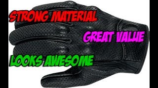 Zoozoob Goatskin Leather Gloves  Crash Test Review [upl. by Adnilasor960]