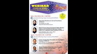 Webinar Covid19 Series FK UNPAD 7 Mei 2020 [upl. by Ahsimin]