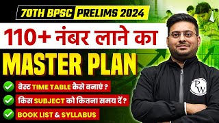 Target 70th BPSC Prelims  70th BPSC Complete Strategy  Syllabus  Time Table  Book List [upl. by Mulcahy193]