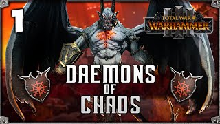 RISE OF THE DAEMON PRINCE Total War Warhammer 3  Daemon Prince  Daemons of Chaos Campaign 1 [upl. by Bevers713]