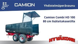 Camion Combi HD 100 lisälaitakasetilla [upl. by Aldon638]