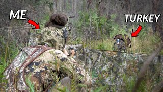 OPENING DAY SUCCESS  Florida Turkey Hunting on Public Land [upl. by Erihppas]