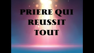 FAITES CETTE PRIERE QUI REUSSIT TOUT  Enseignement Sacré  guidance prodigieuse [upl. by Aisined326]