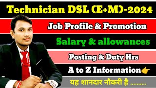 Technician Diesel Electrical amp Mechanical Job ProfilePromotionSalaryAllowances amp Carrier Growth [upl. by Jasik]