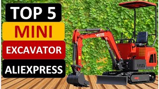 Top 5 Best Mini Excavator in 2024 [upl. by Anilejna326]