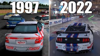 Evolution of GRID Games 19972022 [upl. by Pish]