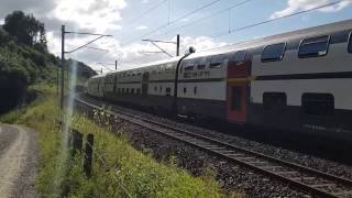 Bahnverkehr bei niederstetten nahe von Uzwil [upl. by Nan29]