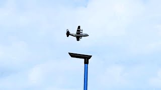 ▶️LOW Flying C130J Super Hercules and C27J FALCON LEAP 2024 [upl. by Yltnerb]