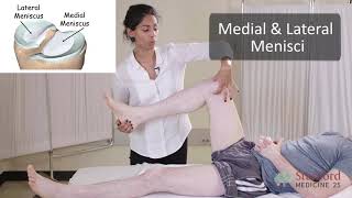 The Exam for Knee Pain  Stanford Medicine 25 [upl. by Gnouhp661]