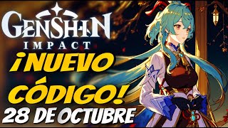 Códigos de Genshin Impact ¡NUEVOS CÓDIGOS 28 DE OCTUBRE [upl. by Charmain720]