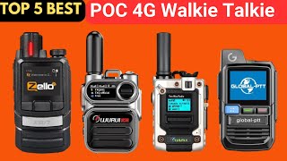 Top 5 Best POC 4G Walkie Talkies of 2024 – Long Range amp Reliable [upl. by Jacinto649]